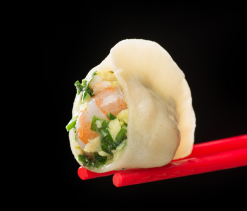 饺子机怎么包一饺一虾大馅饺？